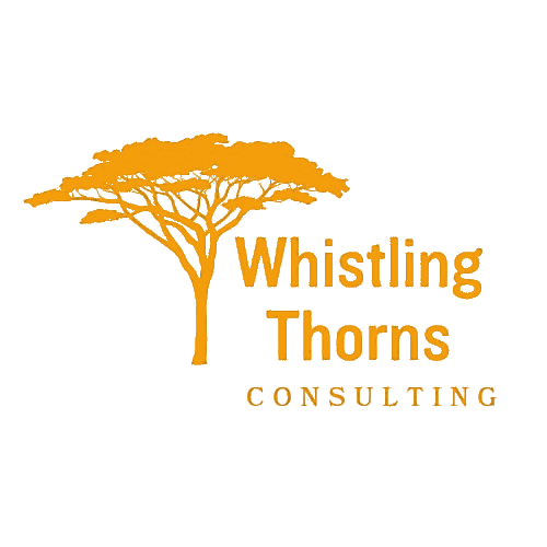 Whistling Thorns mustard logo